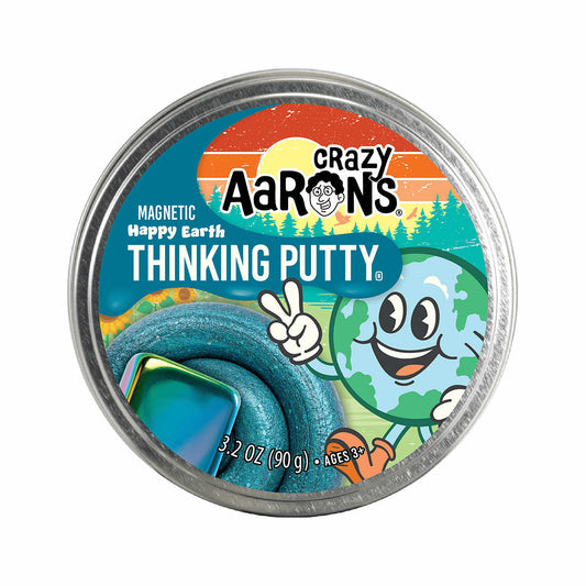 Happy Earth Magnetic Storms Thinking Putty