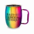 Mast General Store Wild Bill's Metallic Rainbow Barrel Mug