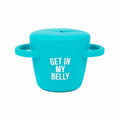Bella Tunno Get In My Belly Happy Snacker Cup Turquoise