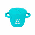 Bella Tunno Get In My Belly Happy Snacker Cup Turquoise