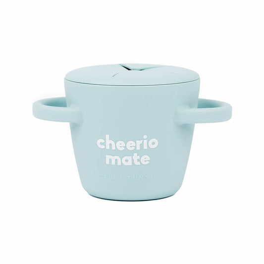 Bella Tunno Cheerio Mate Happy Snacker Cup Pale Green