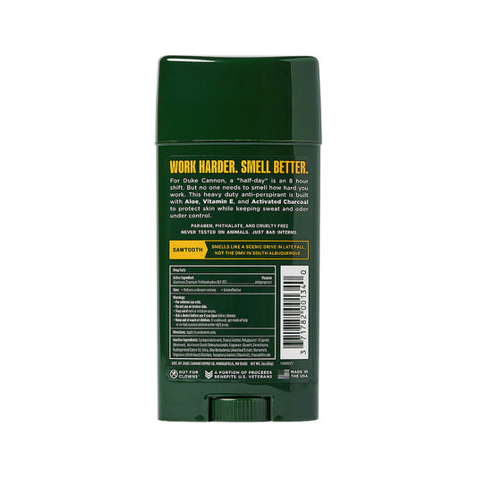 Duke Cannon Sawtooth Antiperspirant Deodorant
