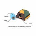 Camp Corbin Trailblazing Tent Dog Toy