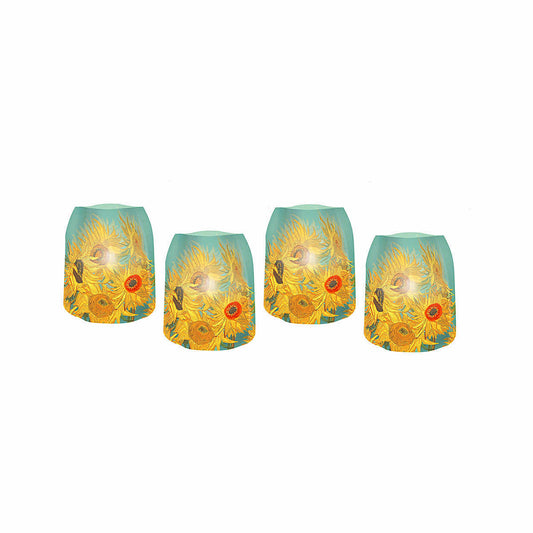 Modgy Van Gogh Sunflowers Expandable Luminary Lanterns