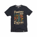 Find Me In The Forest Short Sleeve T-Shirt Deep Navy
