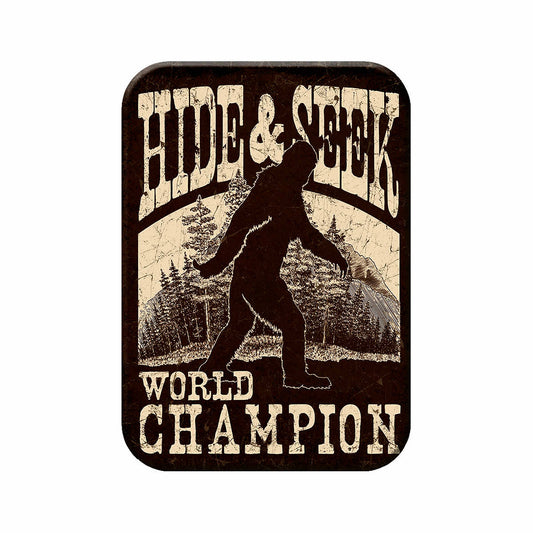 Big Foot Hide & Seek World Champion Magnet