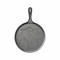 Lodge Cast Iron Wonderlust Mountain Griddle - 10.5 Inch