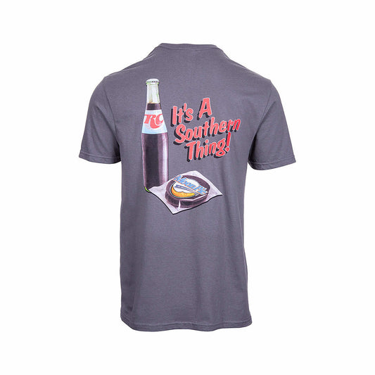 Southern Thing MoonPie Short Sleeve T-Shirt Grey