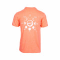 MoonPie Moon Phases Shirt Sleeve T-Shirt Htr Orange