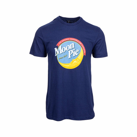 MoonPie Logo Short Sleeve Shirt Navy