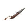 Naylor Forge Bushcraft Bowie Knife Burlap Micarta