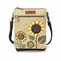 Double Pocket Crossbody Bag Sand Sunflower Sf