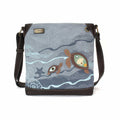 Canvas Crossbody Bag Indigo Turtle Tt