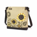 Canvas Crossbody Bag Sand Sunflower Sf