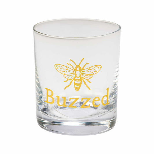 Buzzed Bee Rocks Glass