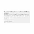 Cranberry Horseradish Sauce