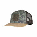 Marsh Wear Daffy Trucker Hat Green Camo