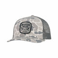 Marsh Wear Daffy Trucker Hat Stone Mallard Camo