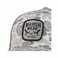 Marsh Wear Daffy Trucker Hat Stone Mallard Camo