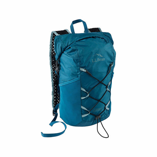 L.L.Bean Stowaway Waterproof Day Backpack Mallard Teal