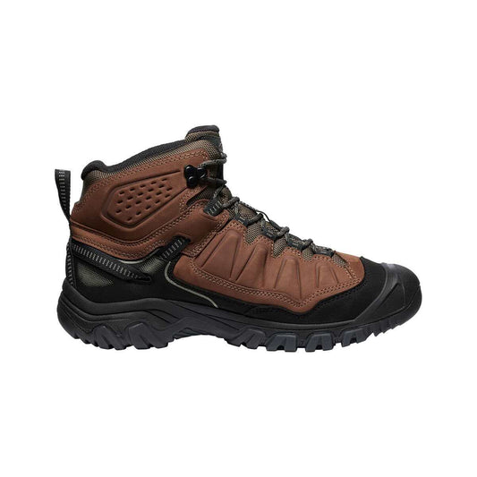 KEEN Men's Targhee IV Mid Waterproof Hiking Boots - Wide Bison Black