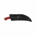 Primitive Woodsman Carolina Reaper Knife Red Micarta