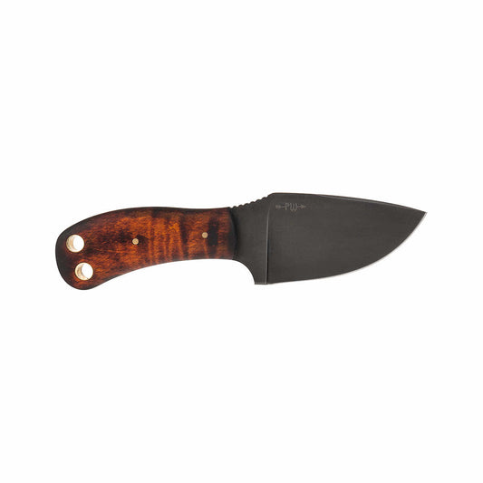 Primitive Woodsman Scout Knife Curly Maple Ns
