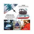 Grand Trunk Puffy Adjustable Travel Pillow Slate Gray