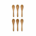 Harold Import Mini Bamboo Serving Spoons - Set of 6