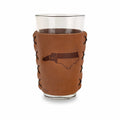 Winston-Salem Leather Pint Glass Sleeve Nc Flag