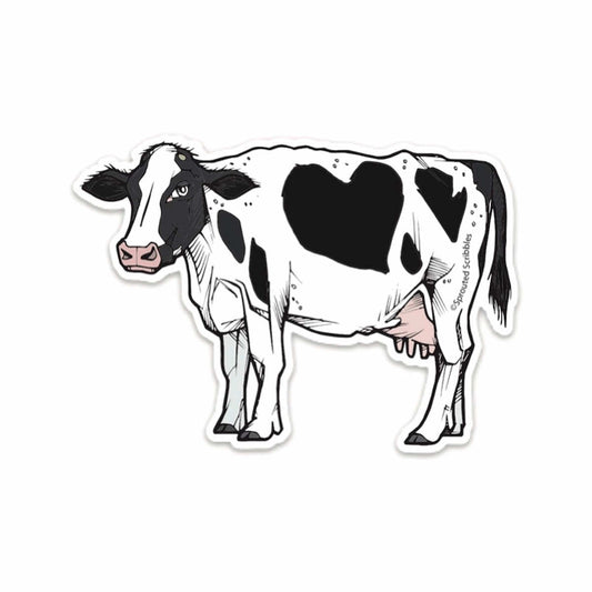 Dairy Cow Sticker