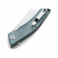 Bestech Knives Cubis Linerlock Knife Blue