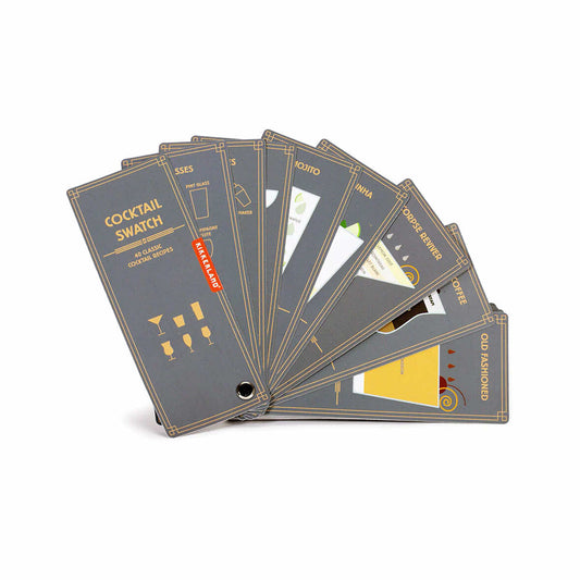 Kikkerland Cocktail Swatch Book