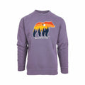 Bum Wraps Mast General Store Bear Crew Sweatshirt Plum