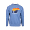 Bum Wraps Mast General Store Bear Crew Sweatshirt Slate Blue