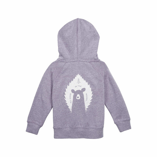 Bum Wraps Toddler Knoxville Poke the Bear Zip Hoodie Nickle Granite