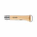 No.10 Corkscrew Stainless Steel Folding Knife with Bottle Opener
