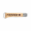 No.10 Corkscrew Stainless Steel Folding Knife with Bottle Opener