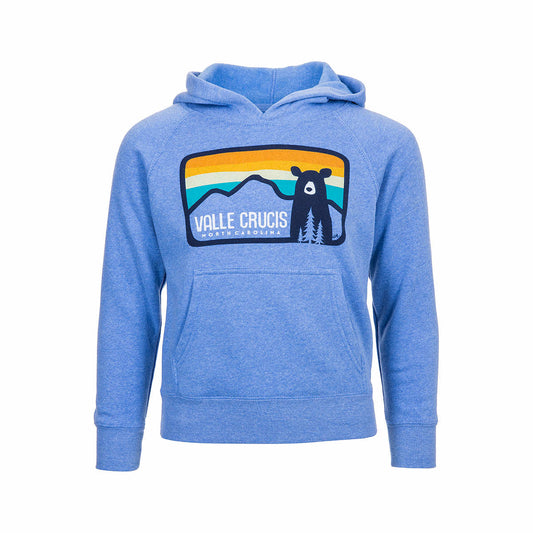 Bum Wraps Kids' Valle Crucis Bear Hoodie Pacific
