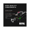 MYPAL Keychain Flashlight Black