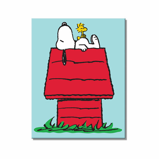 Snoopy & Woodstock Tin Sign