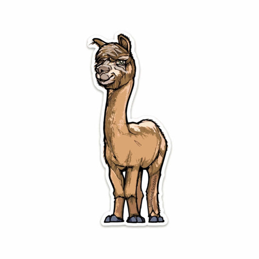 Alpaca Sticker