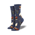 Women's Hen House Cotton Crew Socks Denim