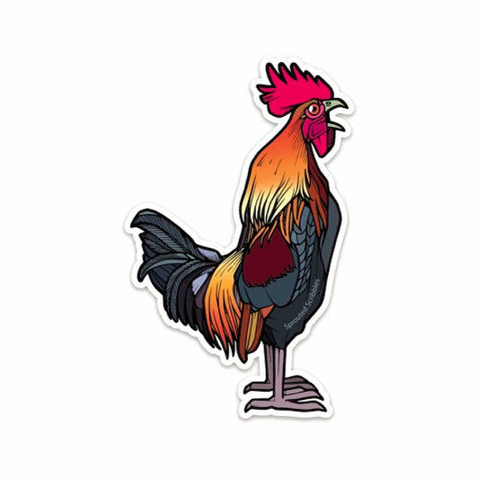 Rooster Chicken Sticker