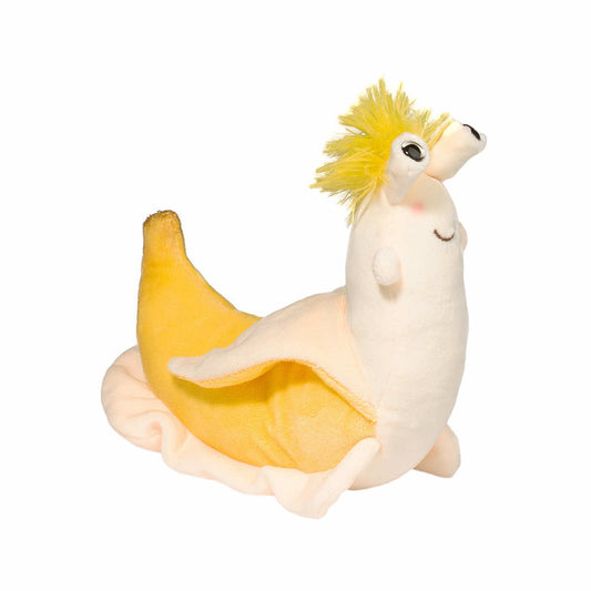 Douglas Cuddle Toys Vinnie Banana Slug Macaroon Plush Toy Yellow