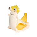 Douglas Cuddle Toys Vinnie Banana Slug Macaroon Plush Toy Yellow