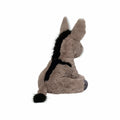 Douglas Cuddle Toys Jackie Soft Donkey Plush Toy Grey Black