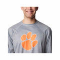 Men's Clemson University PFG Terminal Tackle Long Sleeve T-Shirt Col Grey Htr