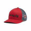 University of South Carolina PFG Mesh Snap Back Cap Beet Charcoal