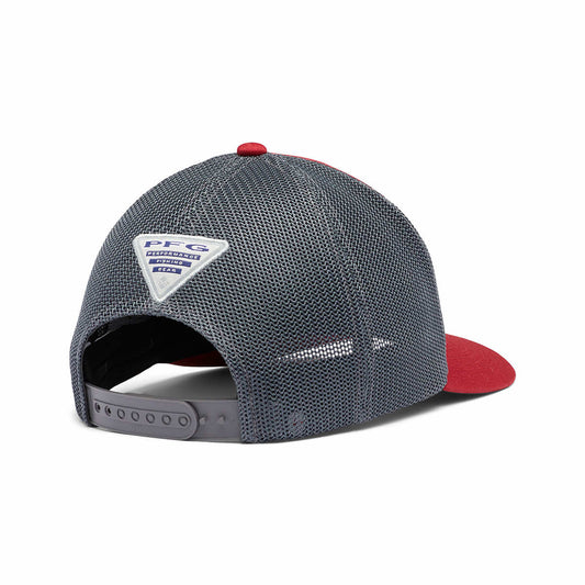 University of South Carolina PFG Mesh Snap Back Cap Beet Charcoal